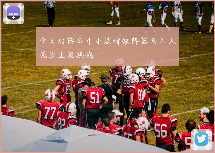 今日对阵公牛小波特缺阵篮网八人无法上场挑战